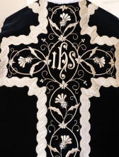 Black Roman Vestment